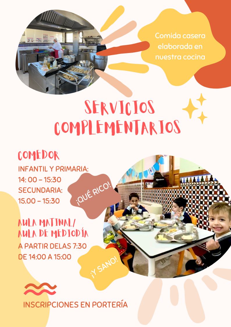 Poster Comedor - Colegio Carmen Salles