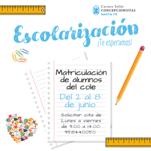matriculacion alumnos cole