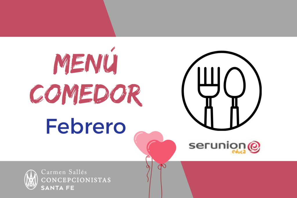 Menú Febrero