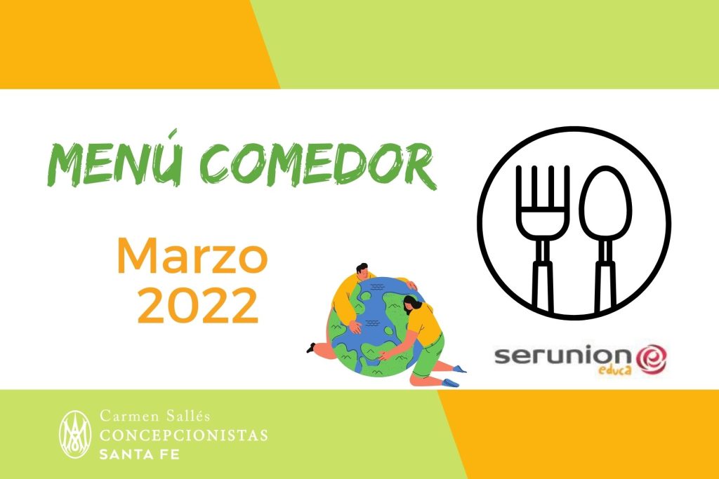 Menú marzo 2022