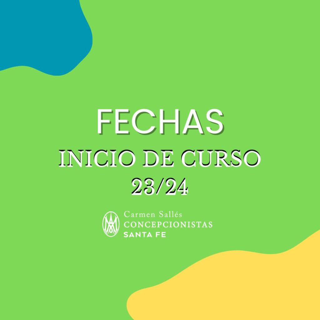 FECHAS DE INICIO DE CURSO 24/25