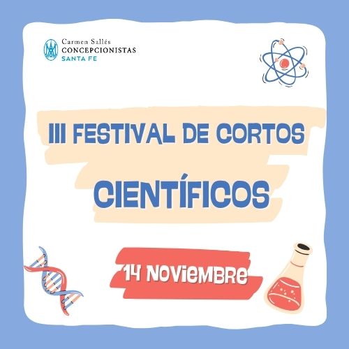 cartel iii festival cortos cientificos - carmen salles santa fe - thumbnail
