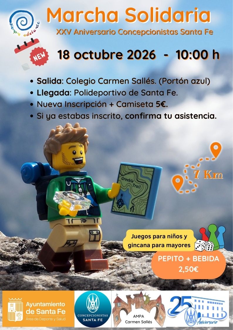 Cartel Marcha Solidaria